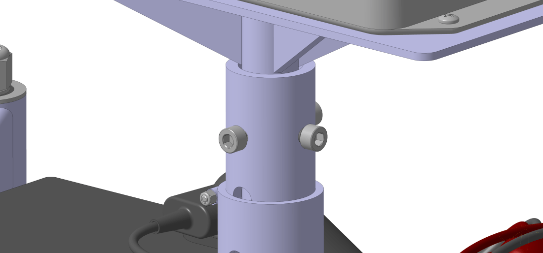 adjustable control box mount
